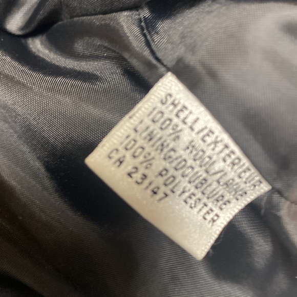 Talbots Wool Pea Coat Size 8 - Picture 6 of 8